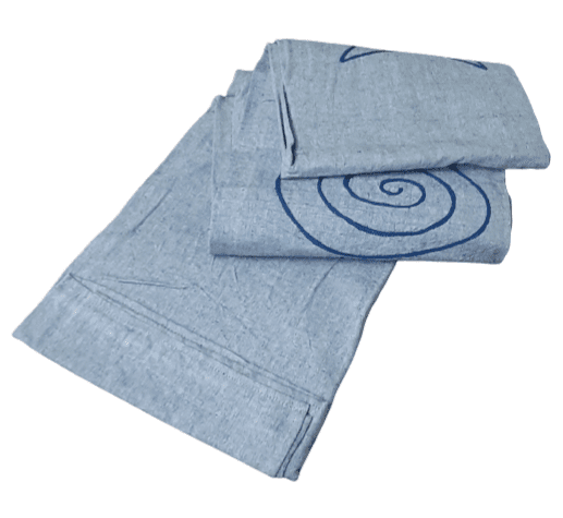 Colcha multiusos azul con estrellas.  Cama 90 - 2