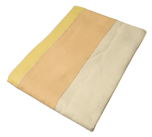 Colchas multiusos rayas amarillas. Cama 90 - 1