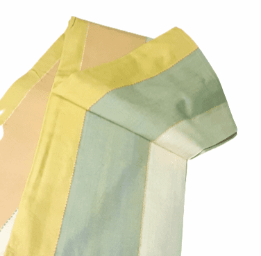 Colchas multiusos rayas amarillas. Cama 90 - 2