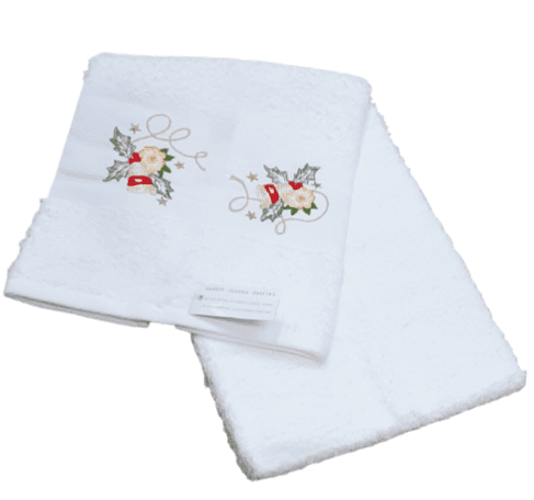 Toalla de Navidad lavabo campanillas - 1