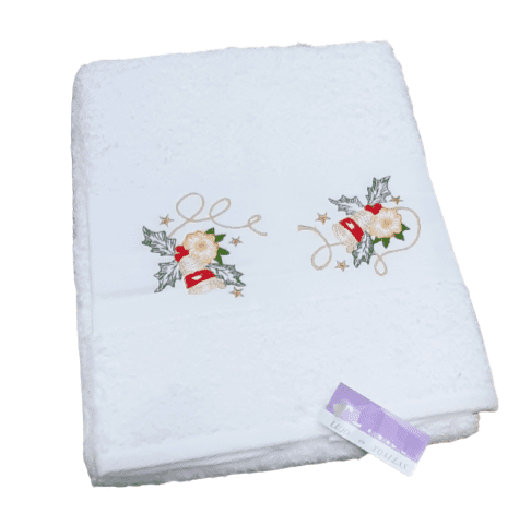 Toalla de Navidad lavabo campanillas - 2
