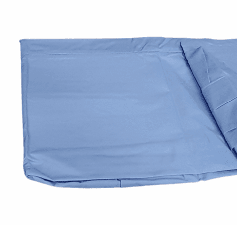 Cubrecanapé recto azul claro 90 - 2