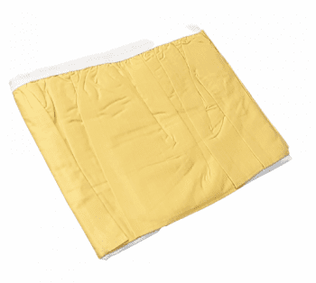 Cubrecanapé fruncido amarillo raya: 105, 135 - 3