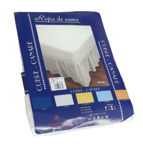 Cubrecanapé fruncido beige: 105