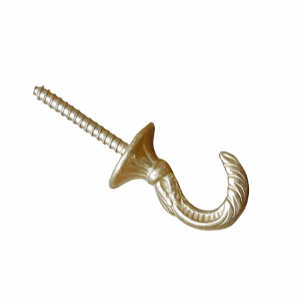 Alzapaño bronce pequeño 3 cm