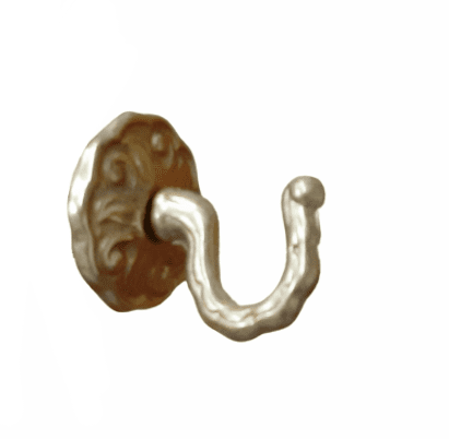 Alzapaño rosetón de latón