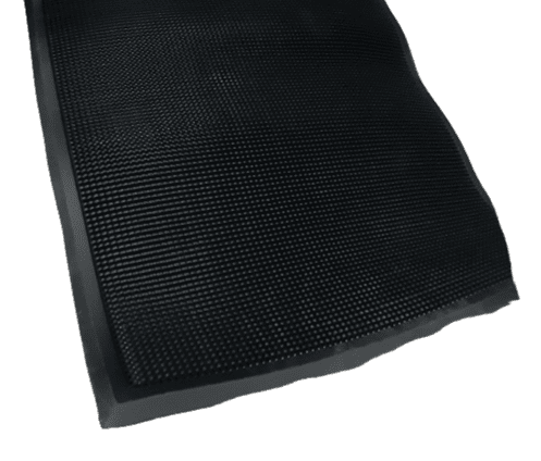 Felpudo goma negro 60 x 80 - 2