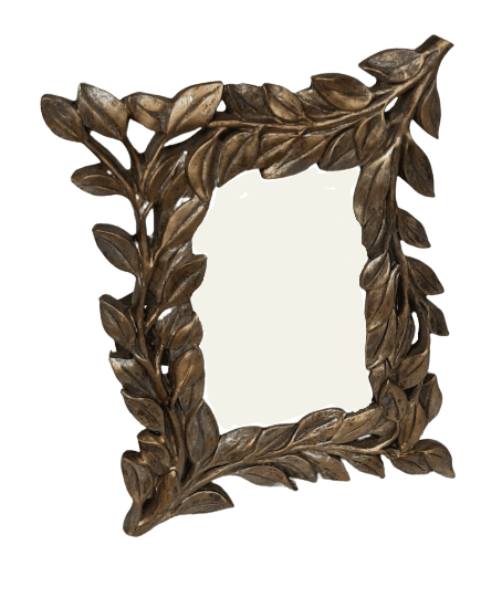 Portafotos hojas doradas - 2