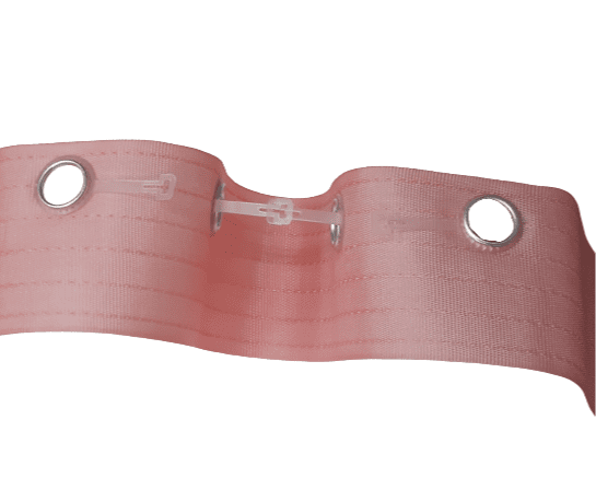 Cinta de agujeros rosa salmón - 1