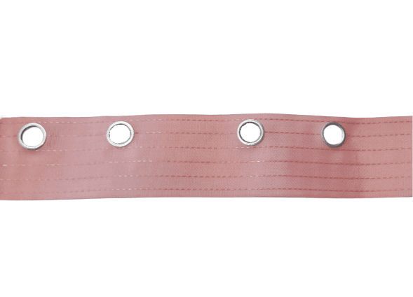 Cinta de agujeros rosa salmón - 3