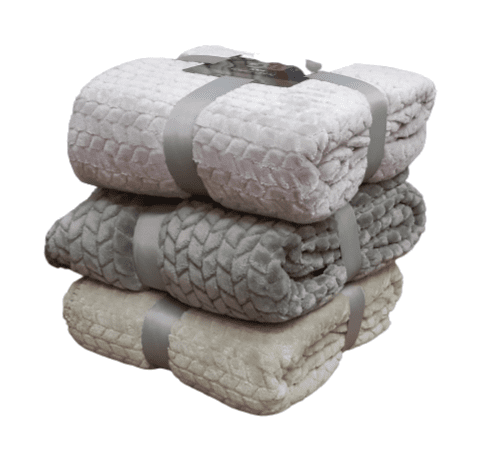 Mantas borreguito pastel 125 x 155 - 5