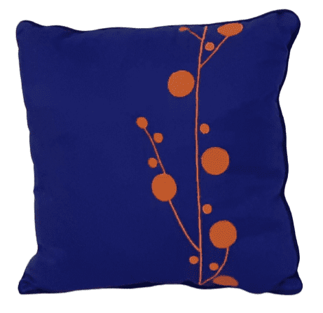 Cojín antelina lunares - 1