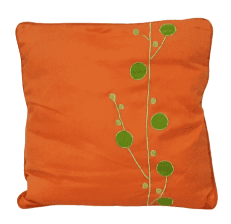 Cojín antelina lunares - 2