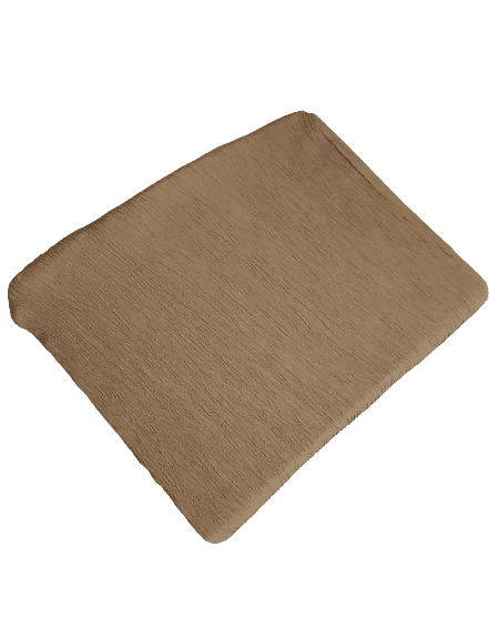 Funda elástica silla con respaldo beige ocre - 1