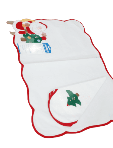 Mantelito de navidad individual Noel - 1