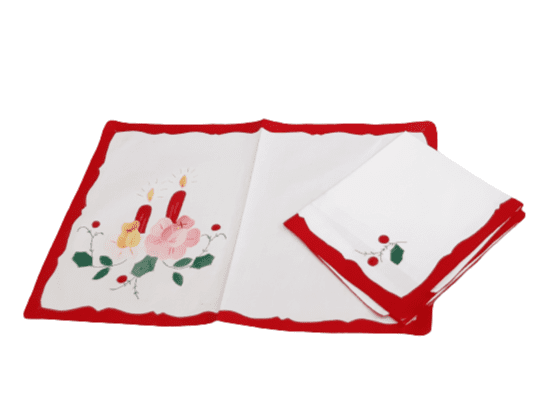 Mantelito individual navidad pascua