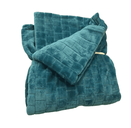 Manta azul sedalina fina