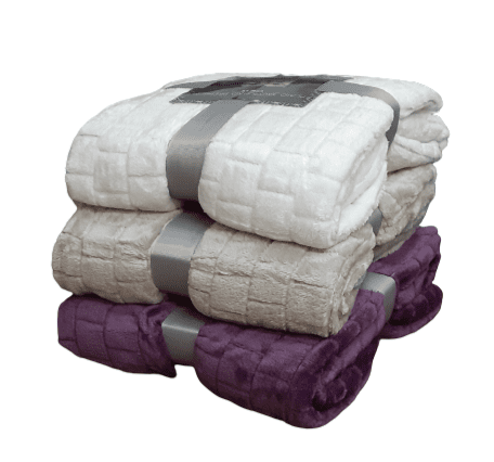 Mantas sedalina fina cuadros - 1