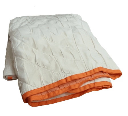 Colcha boutie reversible naranja. Cama 150 - 2