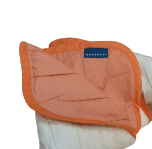 Colcha boutie reversible naranja. Cama 150 - 3