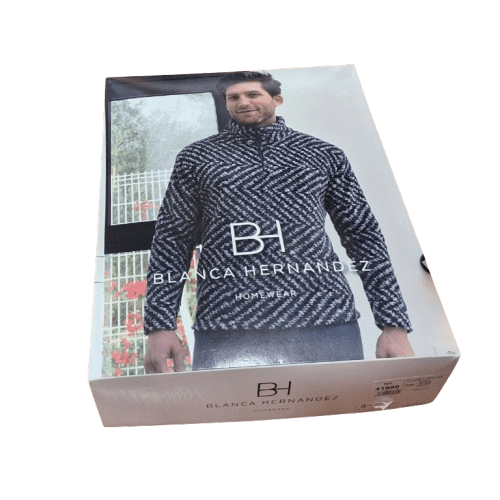 Pijama de hombre Boris de coralina. Talla M - 3