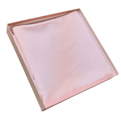 Faldilla raso rosa: 150 cm - 1