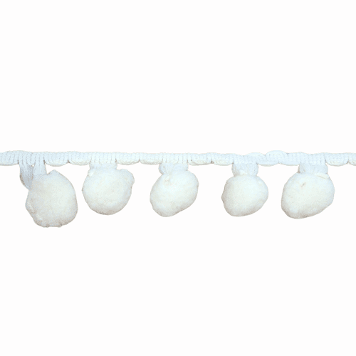 Borlas madroños beige 3,50 cm - 2