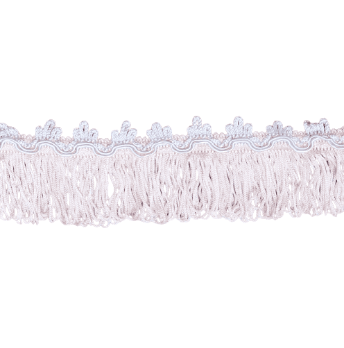 Pasamanería ondas salmón y gris - 2