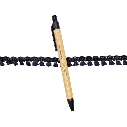 Flecos pequeños azul marino