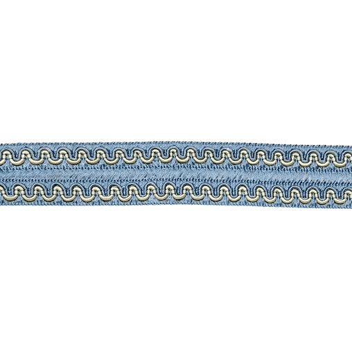 Galón azul y ondas amarillas - 2