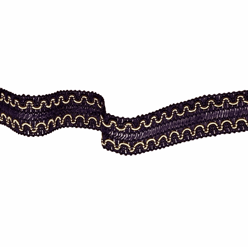 Galón doble azul ondas amarillo - 2