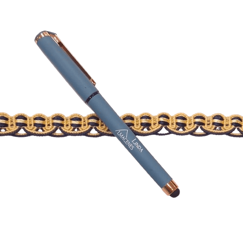 Galón azul marino y amarillo oro - 3