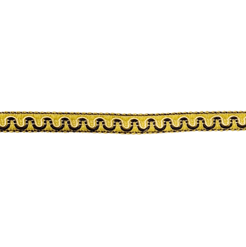 Galón estrecho amarillo ondas marino - 1