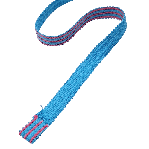 Cinta turquesa y rosa fucsia - 3