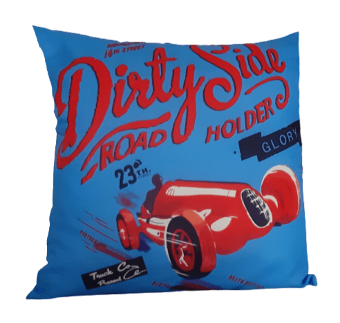 Funda cojín coche vintage 45 x 45