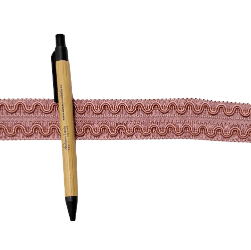 Galón doble malva brillante