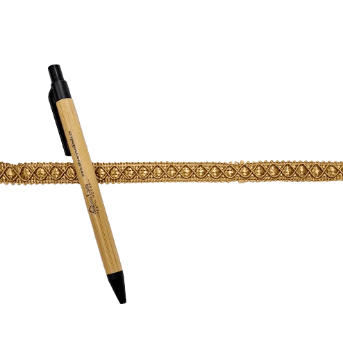 Pasamanería galón estrecho oro viejo