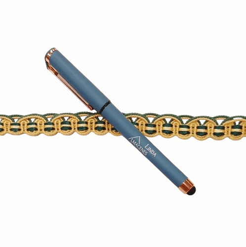 Galón algodón verde oscuro y amarillo - 3