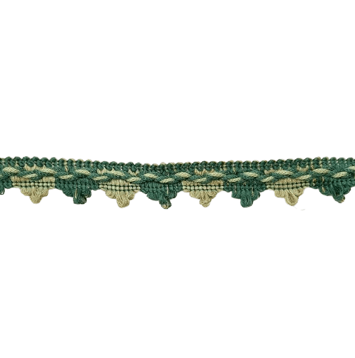 Galón picos verde claro y oscuro