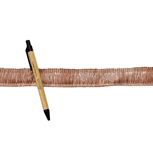 Flecos espumillón rosa salmón - 1