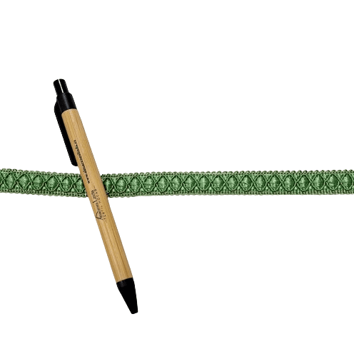 Pasamanería galón estrecho verde brillo - 2