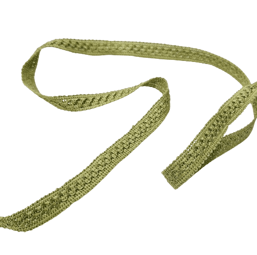 Pasamanería galón estrecho verde manzana - 3