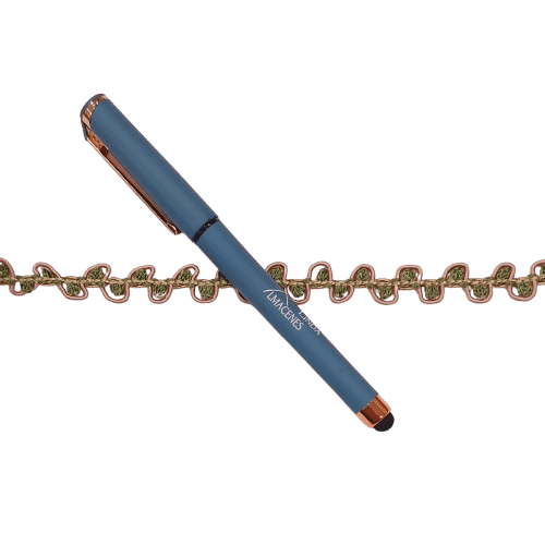 Galón verde con filo rosa - 4