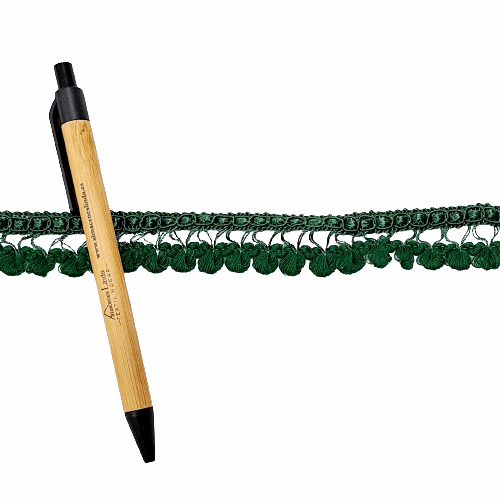 Flecos mini madroños verde esmeralda - 1