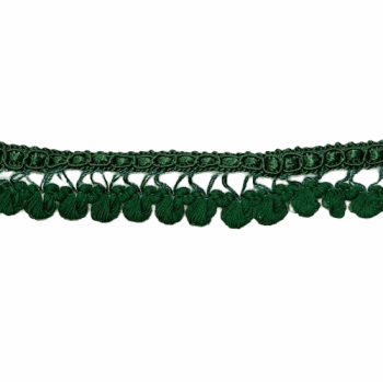 Flecos mini madroños verde esmeralda - 2