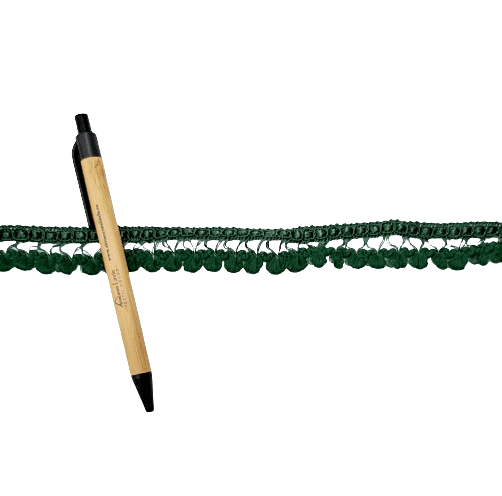 Flecos mini madroños verde esmeralda - 4