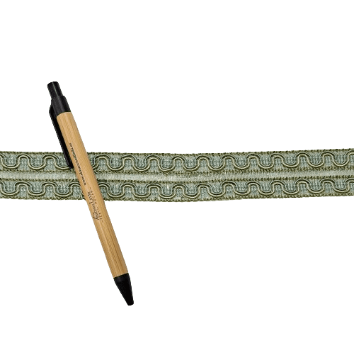 Galón doble verde eucalipto azulado