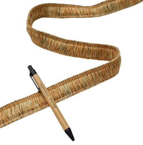 Flecos espumillón amarillo y toque verde