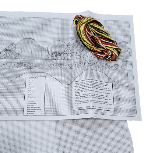 Kit punto de cruz bodegón - 1