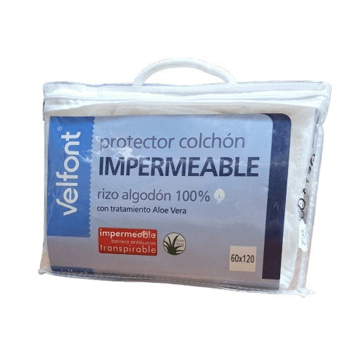 Protector impermeable de colchón de cuna